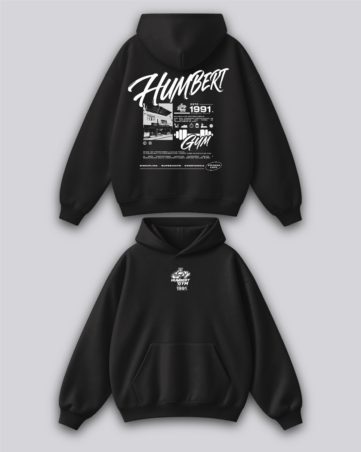 Hoodie  el ORIGEN HUMBERT GYM ELITE